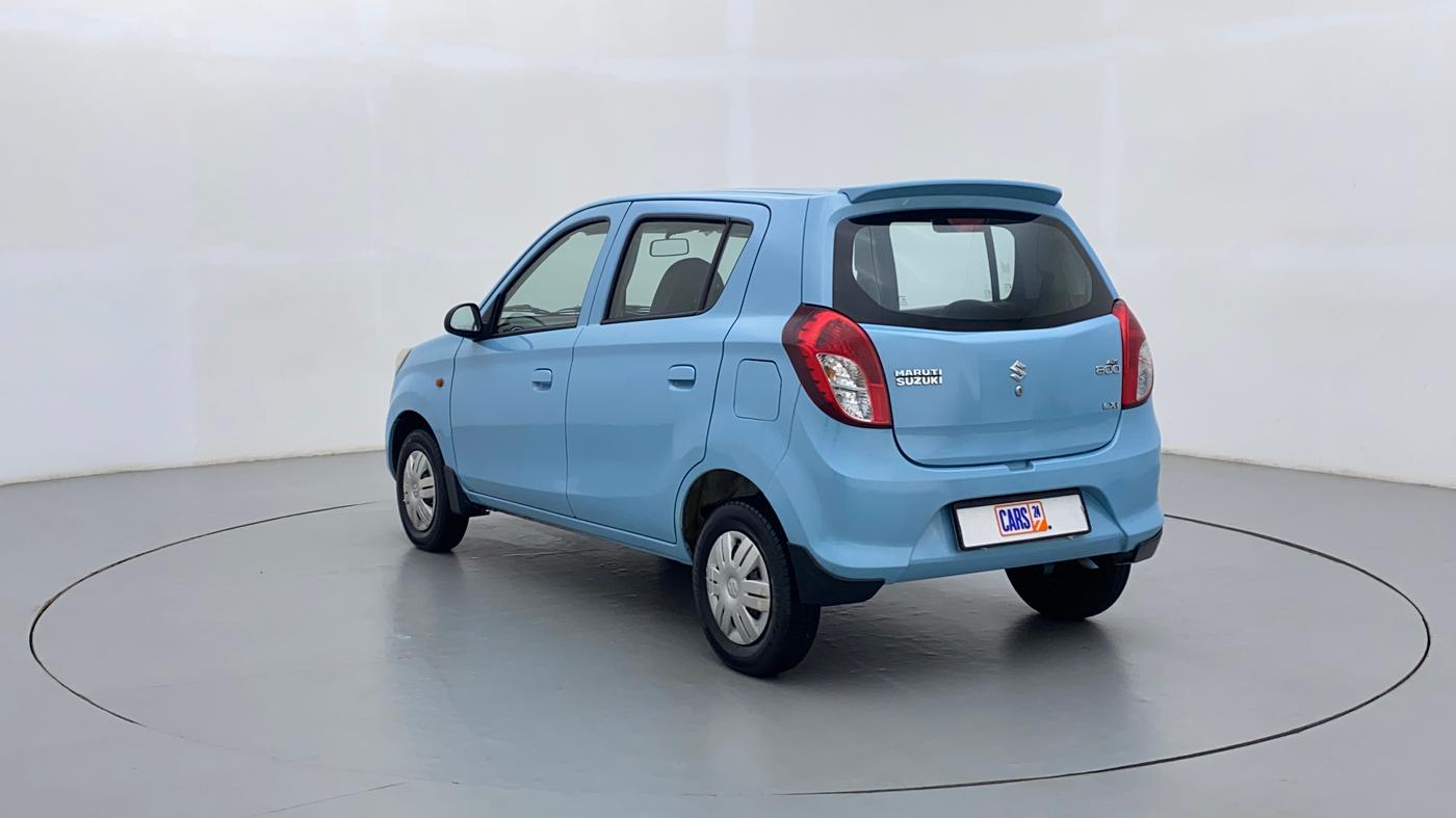 2012 Maruti Alto 800 LXI, Petrol, Manual, 76,828 km, Left Back Diagonal (45- Degree) View