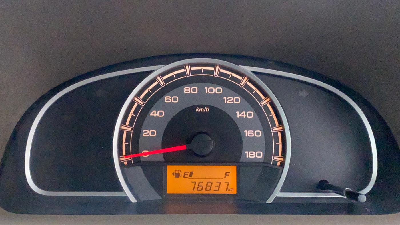 2012 Maruti Alto 800 LXI, Petrol, Manual, 76,828 km, Odometer View