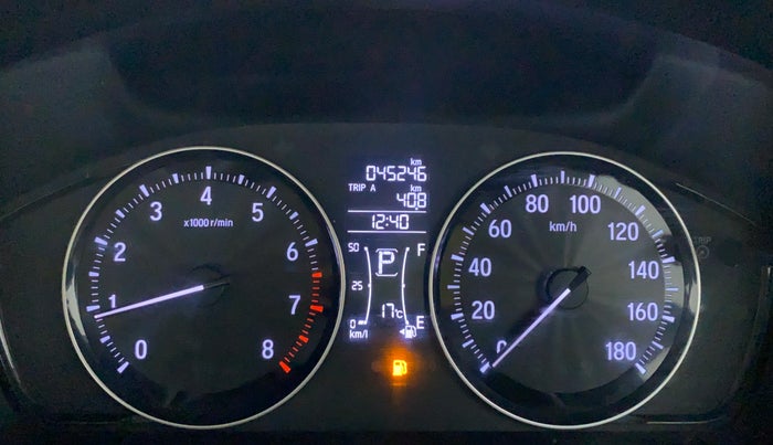 2019 Honda Amaze 1.2 V CVT I VTEC, Petrol, Automatic, 45,245 km, Odometer Image