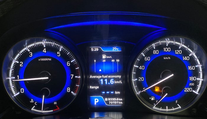 2018 Maruti Baleno ALPHA CVT PETROL 1.2, Petrol, Automatic, 70,064 km, Odometer Image