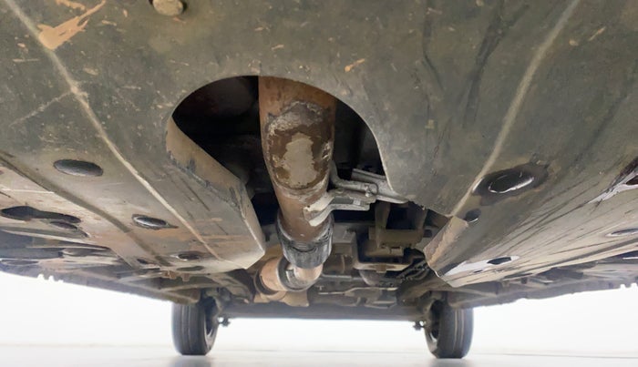 2017 Mahindra Kuv100 K2+ 6 STR, Petrol, Manual, 37,022 km, Front Underbody