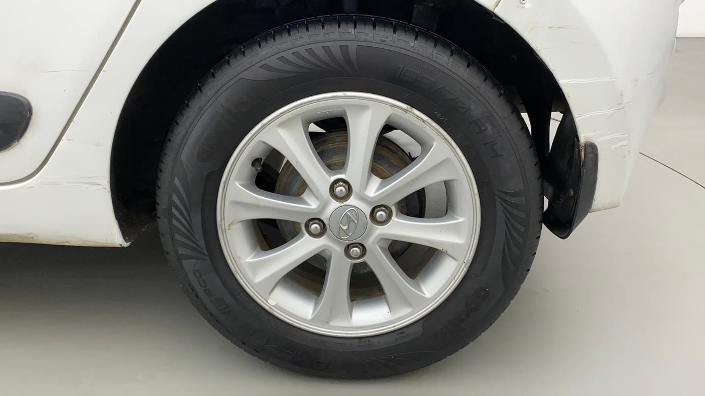 2014 Hyundai Grand i10 ASTA AT 1.2 KAPPA VTVT, Petrol, Automatic, 95,743 km, Left Rear Wheel