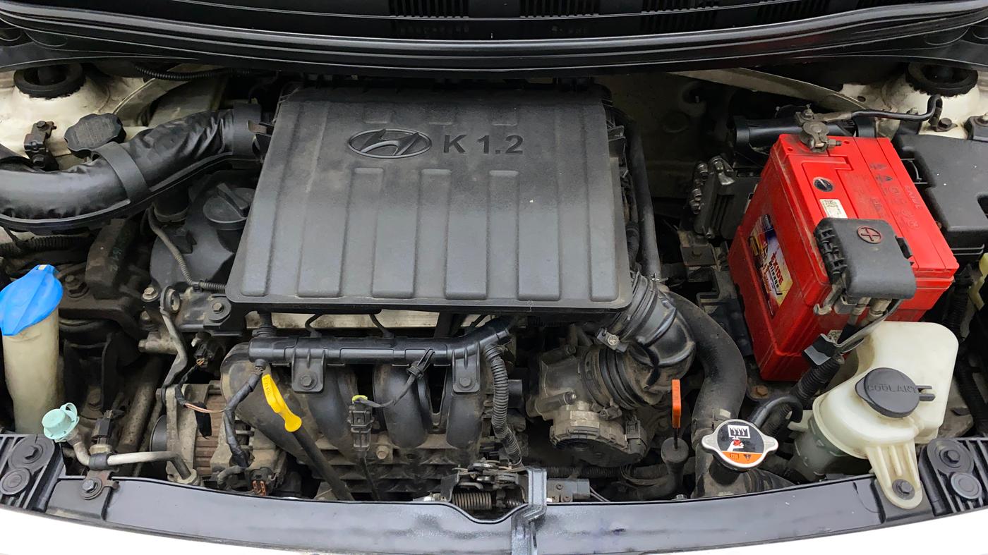 2014 Hyundai Grand i10 ASTA AT 1.2 KAPPA VTVT, Petrol, Automatic, 95,743 km, Open Bonet