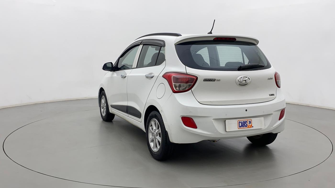 2014 Hyundai Grand i10 ASTA AT 1.2 KAPPA VTVT, Petrol, Automatic, 95,743 km, Left Back Diagonal