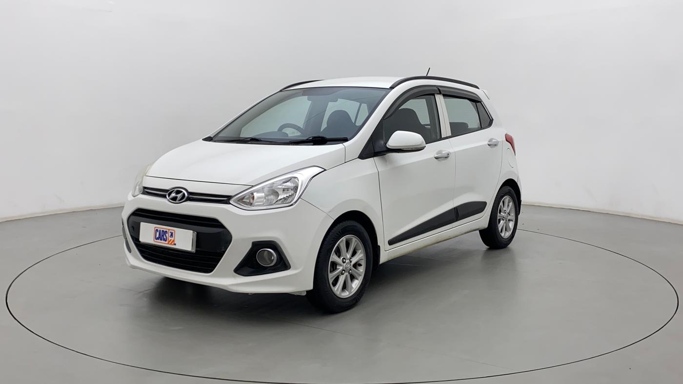 2014 Hyundai Grand i10 ASTA AT 1.2 KAPPA VTVT, Petrol, Automatic, 95,743 km, Left Front Diagonal