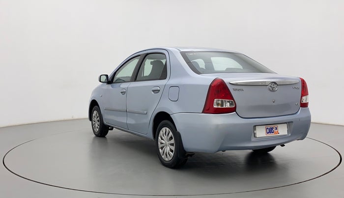 2012 Toyota Etios G, CNG, Manual, 72,593 km, Left Back Diagonal