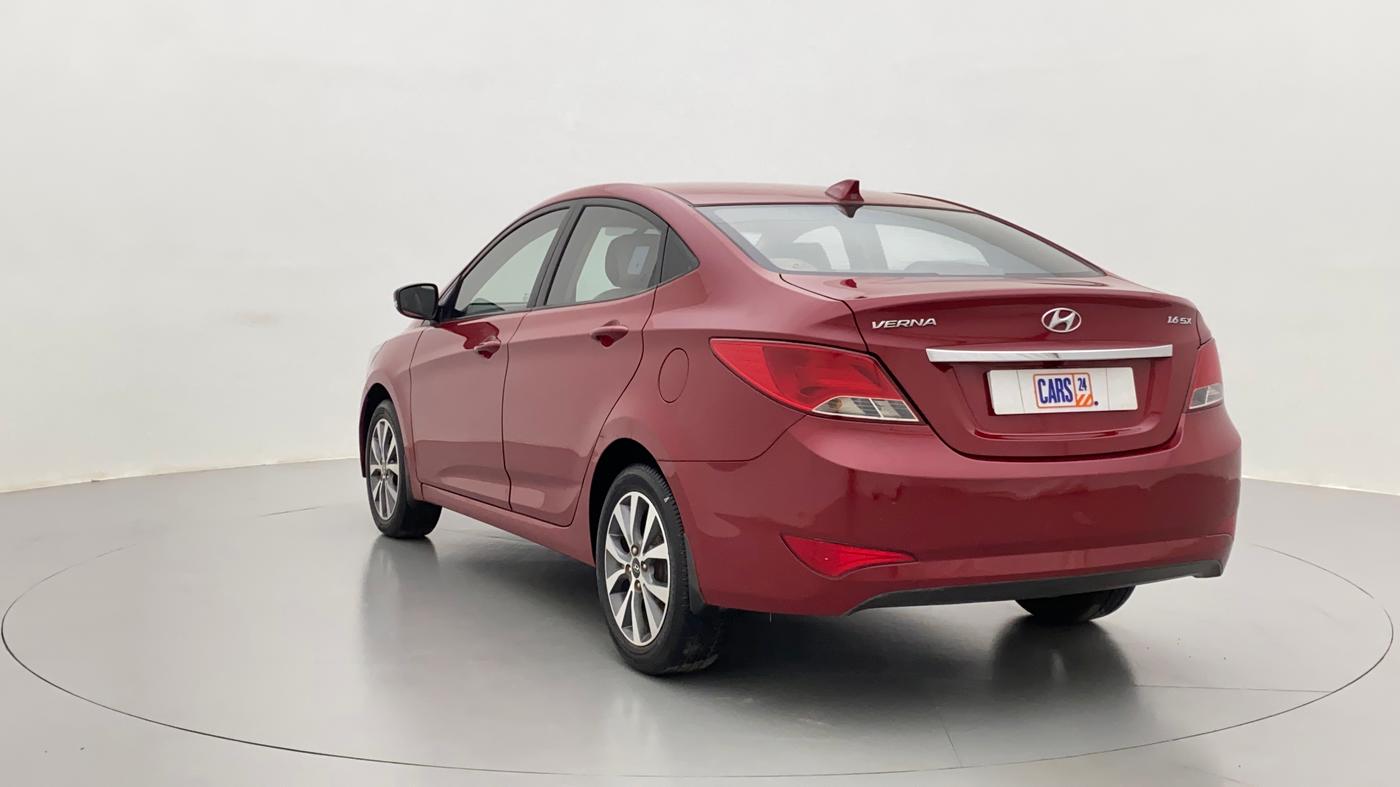 2016 Hyundai Verna FLUIDIC 1.6 SX VTVT, Petrol, Manual, 42,260 km, Left Back Diagonal