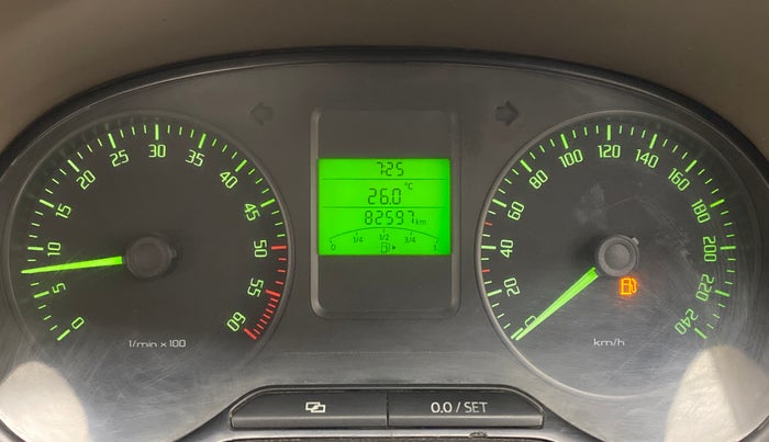 2013 Skoda Rapid 1.6 TDI MT AMBITION PLUS, Diesel, Manual, 82,634 km, Odometer Image