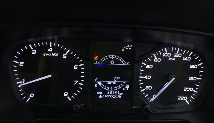 2023 Tata PUNCH ACCOMPLISHED MT, Petrol, Manual, 39,187 km, Odometer Image