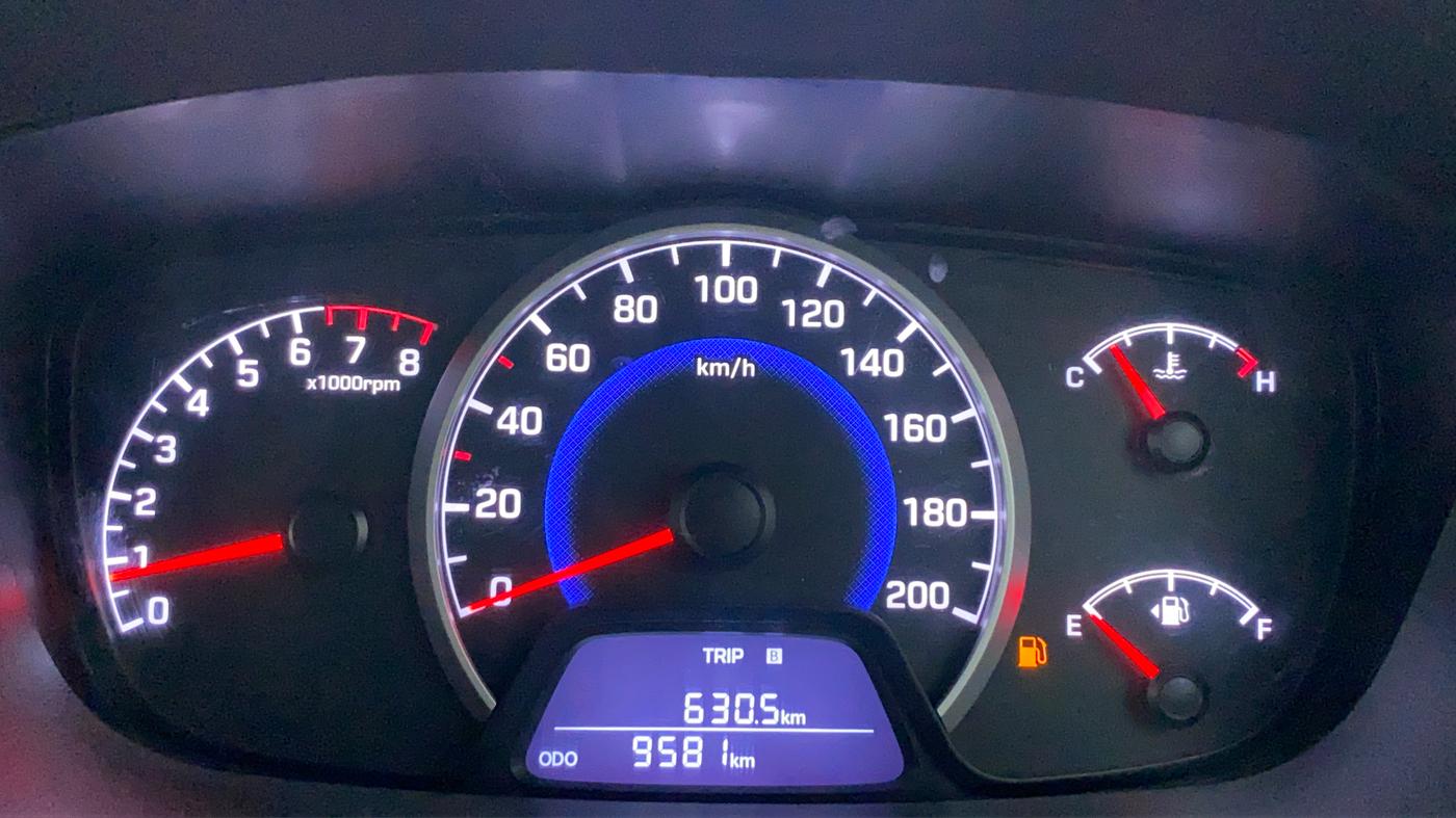2017 Hyundai Grand i10 SPORTZ 1.2 KAPPA VTVT, Petrol, Manual, 9,961 km, Odometer Image