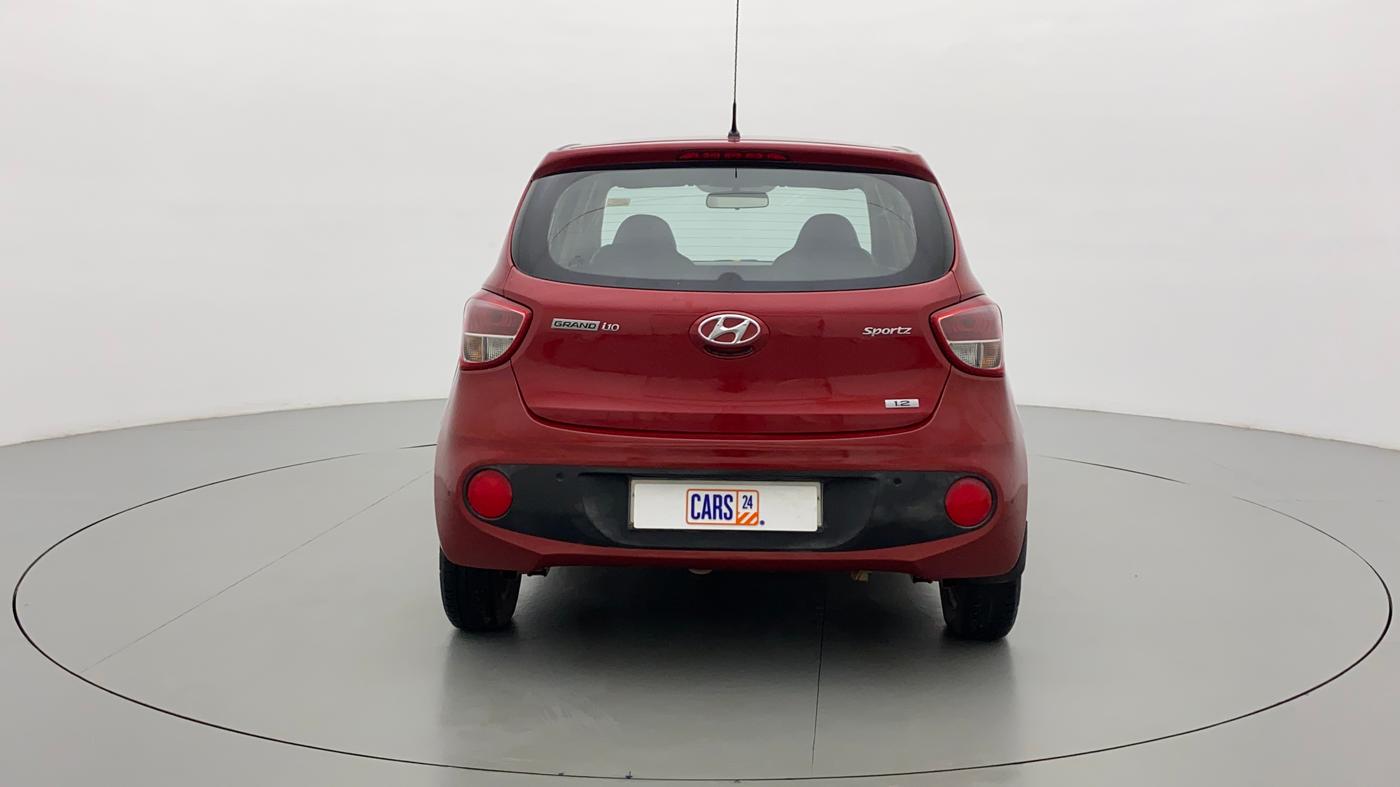 2017 Hyundai Grand i10 SPORTZ 1.2 KAPPA VTVT, Petrol, Manual, 9,961 km, Back/Rear