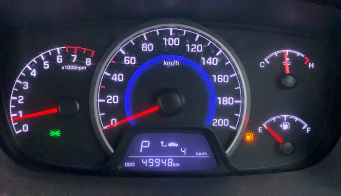 2018 Hyundai Grand i10 MAGNA AT 1.2 KAPPA VTVT, Petrol, Automatic, 49,948 km, Odometer Image