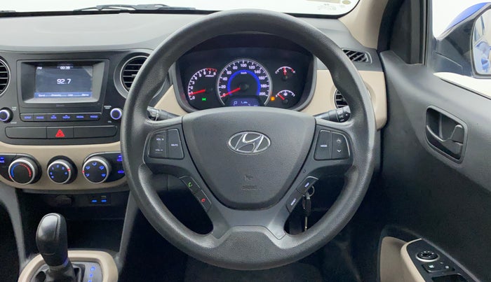 2018 Hyundai Grand i10 MAGNA AT 1.2 KAPPA VTVT, Petrol, Automatic, 49,948 km, Steering Wheel Close Up