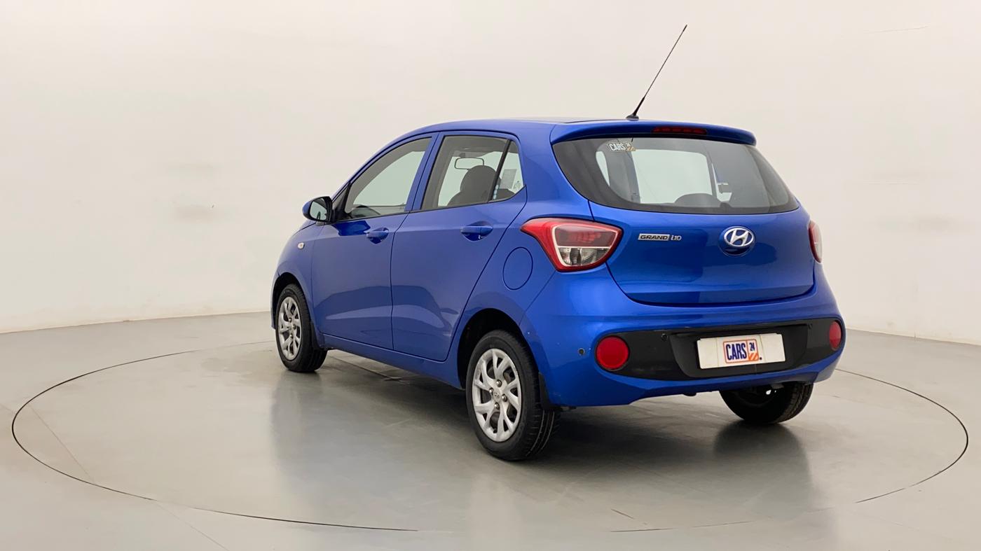 2018 Hyundai Grand i10 MAGNA AT 1.2 KAPPA VTVT, Petrol, Automatic, 49,948 km, Left Back Diagonal