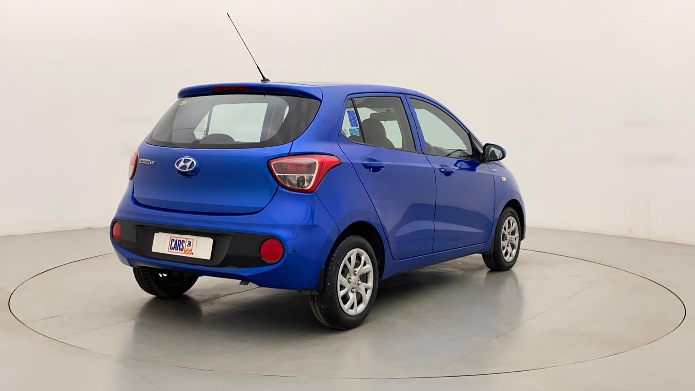 2018 Hyundai Grand i10 MAGNA AT 1.2 KAPPA VTVT, Petrol, Automatic, 49,948 km, Right Back Diagonal