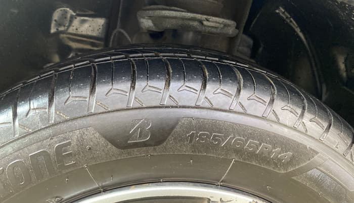 2023 Tata TIGOR XZ PLUS CNG, CNG, Manual, 66,176 km, Left Front Tyre Tread