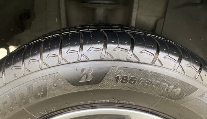 2023 Tata TIGOR XZ PLUS CNG, CNG, Manual, 66,176 km, Right Rear Tyre Tread