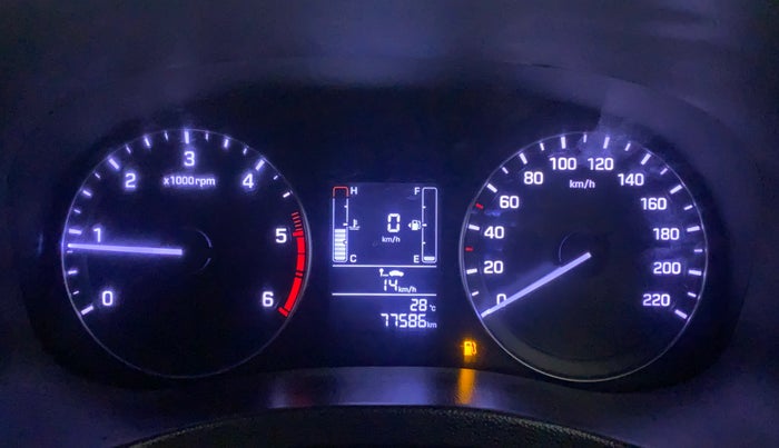 2016 Hyundai Creta SX PLUS 1.6 DIESEL, Diesel, Manual, 77,586 km, Odometer Image