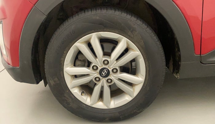 2016 Hyundai Creta SX PLUS 1.6 DIESEL, Diesel, Manual, 77,586 km, Left Front Wheel
