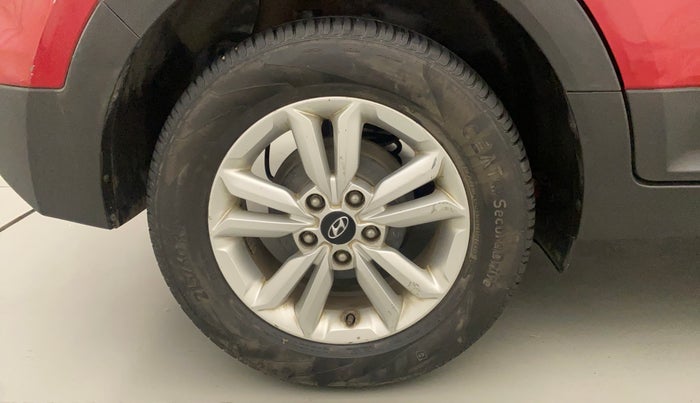 2016 Hyundai Creta SX PLUS 1.6 DIESEL, Diesel, Manual, 77,586 km, Right Rear Wheel