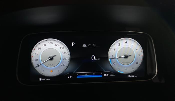 2021 Hyundai ALCAZAR 2.0 SIGNATURE (O) AT 7STR, Petrol, Automatic, 12,454 km, Odometer Image