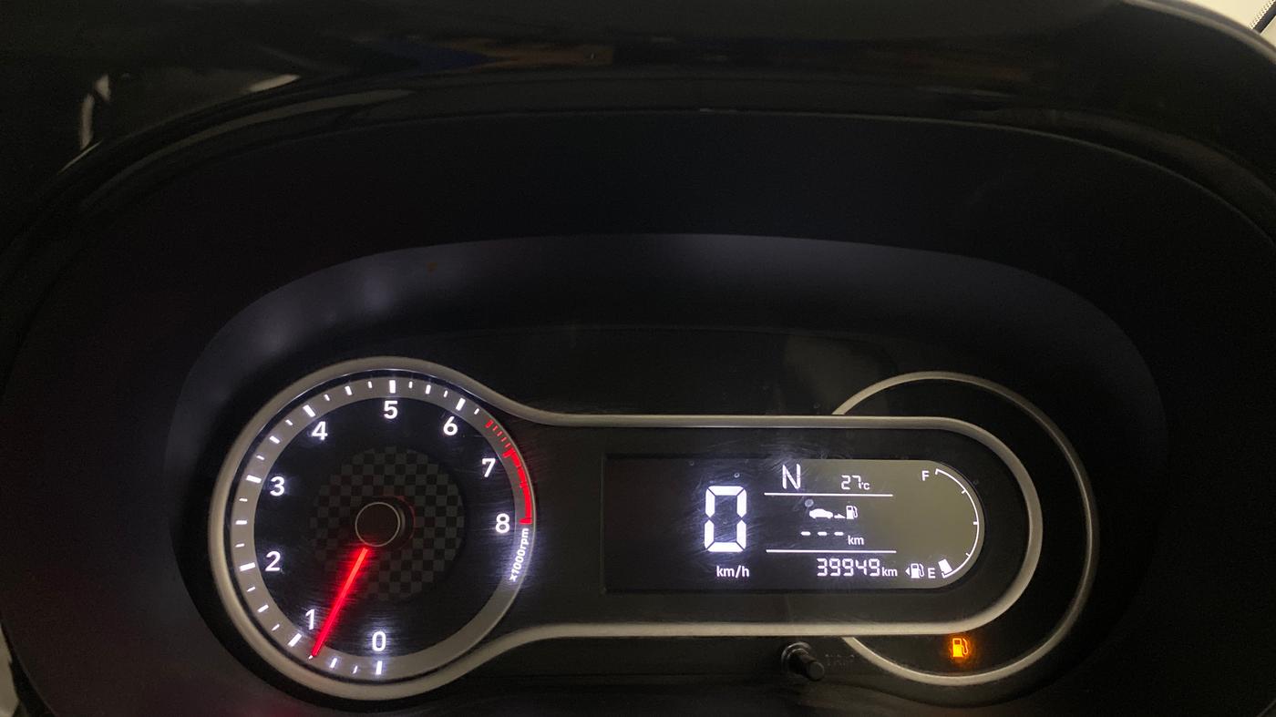 2021 Hyundai AURA SX PLUS 1.2 AMT, Petrol, Automatic, 39,910 km, Odometer Image