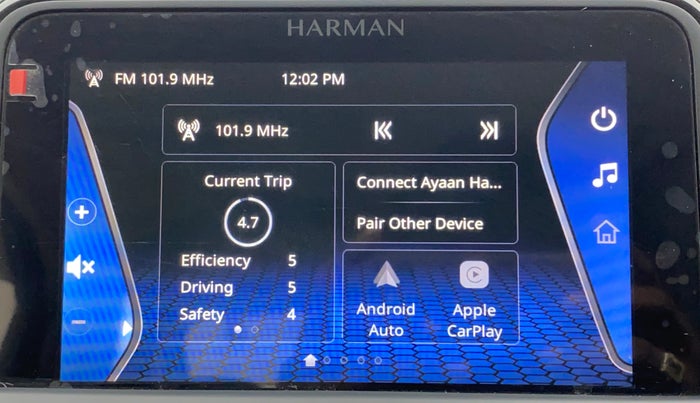 2021 Tata NEXON XZ PETROL, Petrol, Manual, 34,788 km, Infotainment System