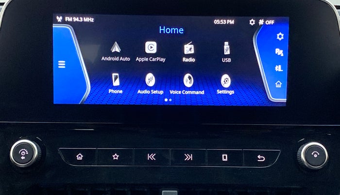 2021 Tata Harrier XZA + DUAL TONE, Diesel, Automatic, 11,498 km, Infotainment System