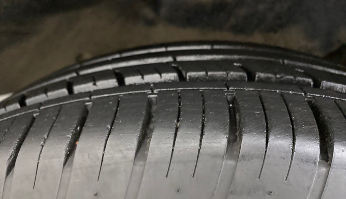 2021 Tata Harrier XZA + DUAL TONE, Diesel, Automatic, 11,498 km, Left Front Tyre Tread