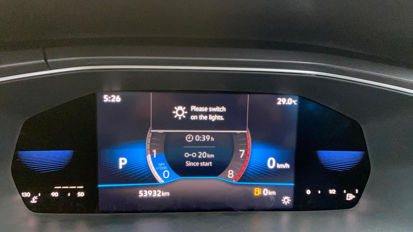 2021 Volkswagen TAIGUN TOPLINE 1.0 TSI AT, Petrol, Automatic, 53,910 km, Odometer Image