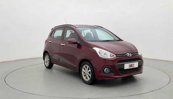 2015 Hyundai Grand i10 ASTA AT 1.2 KAPPA VTVT, Petrol, Automatic, 32,547 km, Right Front Diagonal