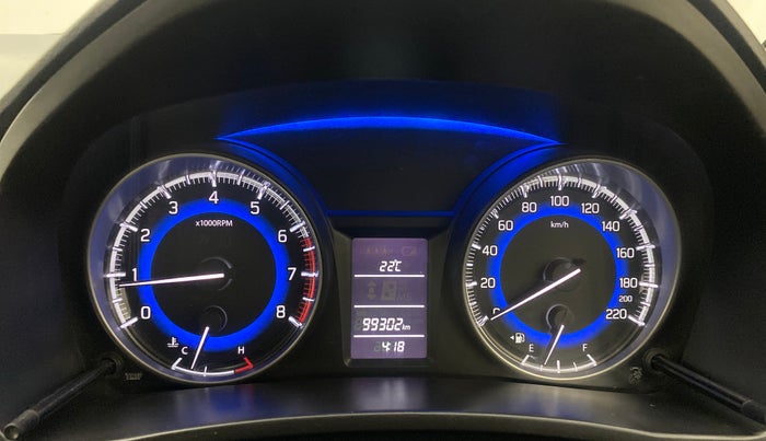 2016 Maruti Baleno DELTA PETROL 1.2, Petrol, Manual, 99,271 km, Odometer Image