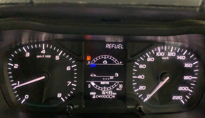 2021 Tata ALTROZ XT PETROL, Petrol, Manual, 16,599 km, Odometer Image
