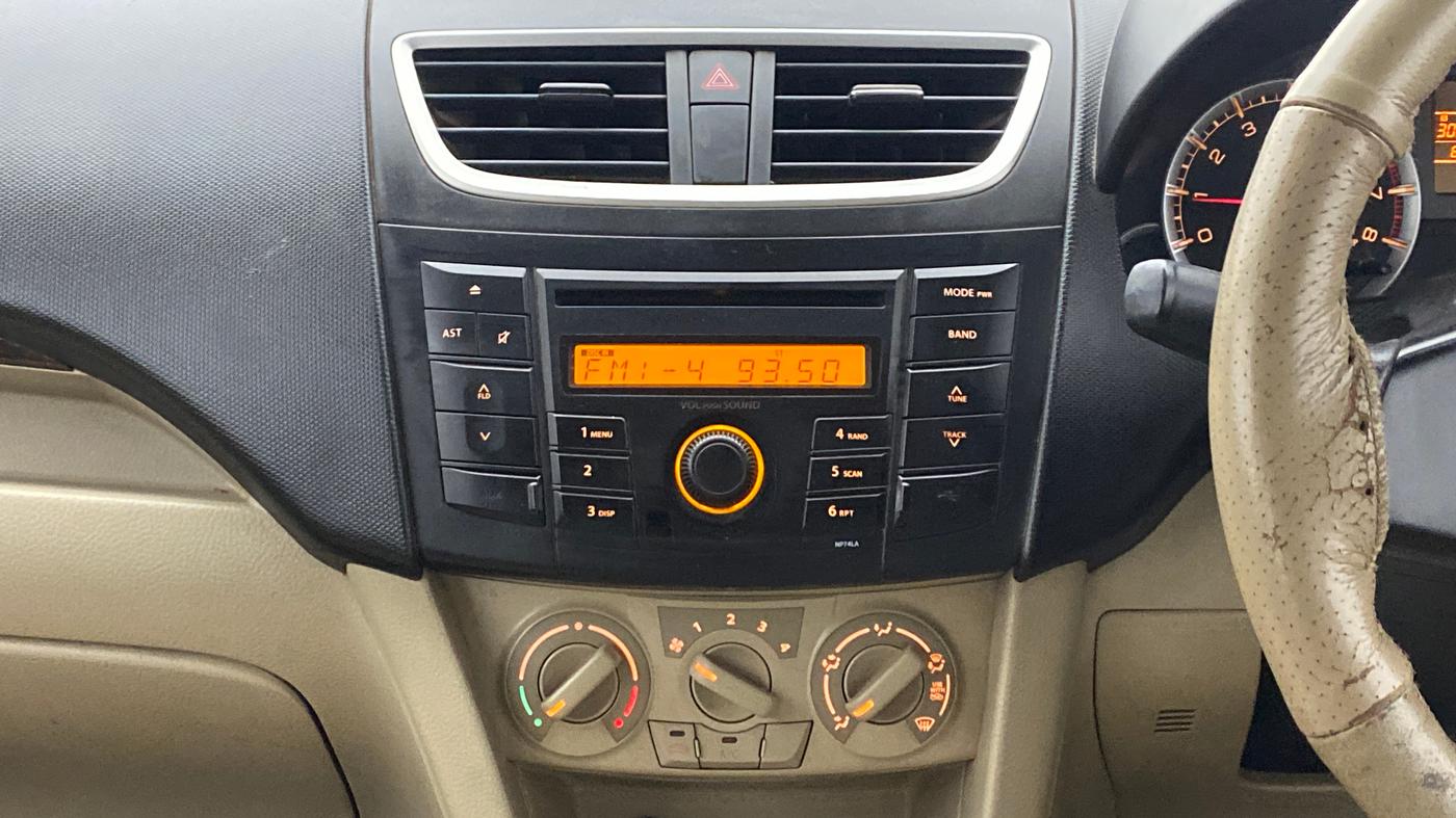 2014 Maruti Swift Dzire VXI, Petrol, Manual, 69,728 km, Air Conditioner