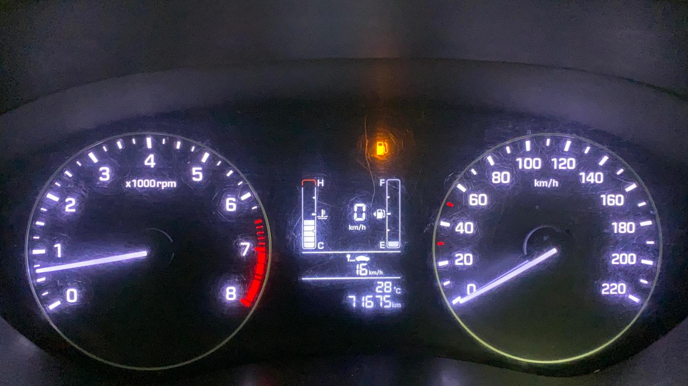 2017 Hyundai Elite i20 ASTA 1.2, Petrol, Manual, 71,675 km, Odometer Image