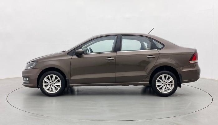 2016 Volkswagen Vento HIGHLINE PLUS 1.2 AT 16 ALLOY, Petrol, Automatic, 55,660 km, Left Side