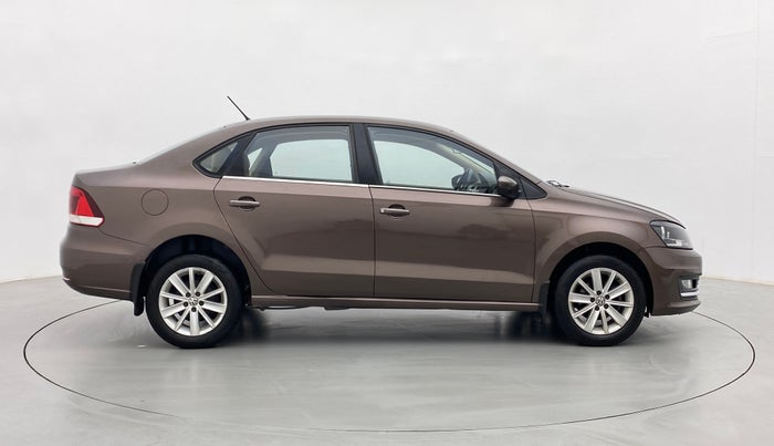 2016 Volkswagen Vento HIGHLINE PLUS 1.2 AT 16 ALLOY, Petrol, Automatic, 55,660 km, Right Side View