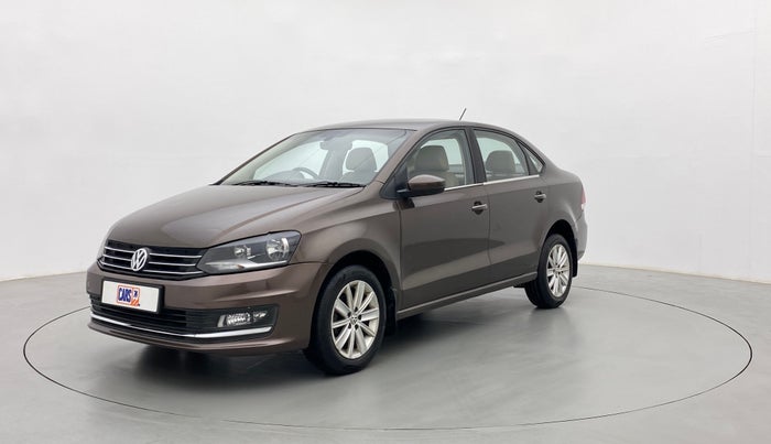 2016 Volkswagen Vento HIGHLINE PLUS 1.2 AT 16 ALLOY, Petrol, Automatic, 55,660 km, Left Front Diagonal
