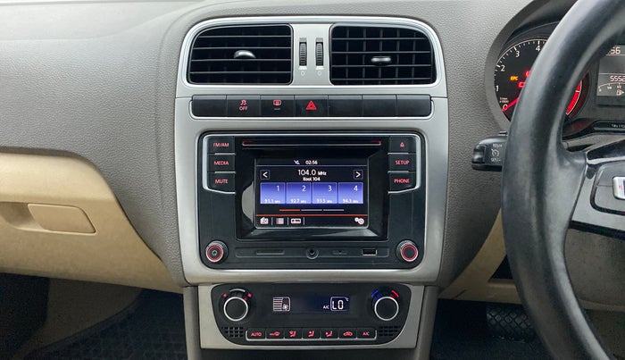 2016 Volkswagen Vento HIGHLINE PLUS 1.2 AT 16 ALLOY, Petrol, Automatic, 55,660 km, Air Conditioner