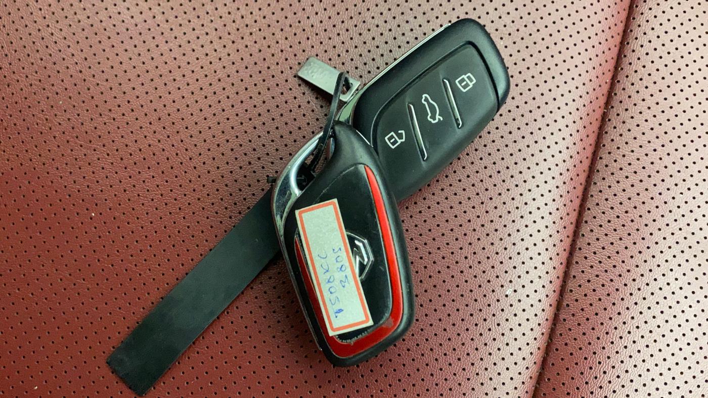 2021 MG ASTOR SAVVY 1.5 CVT S RED, Petrol, Automatic, 27,517 km, Key Close Up