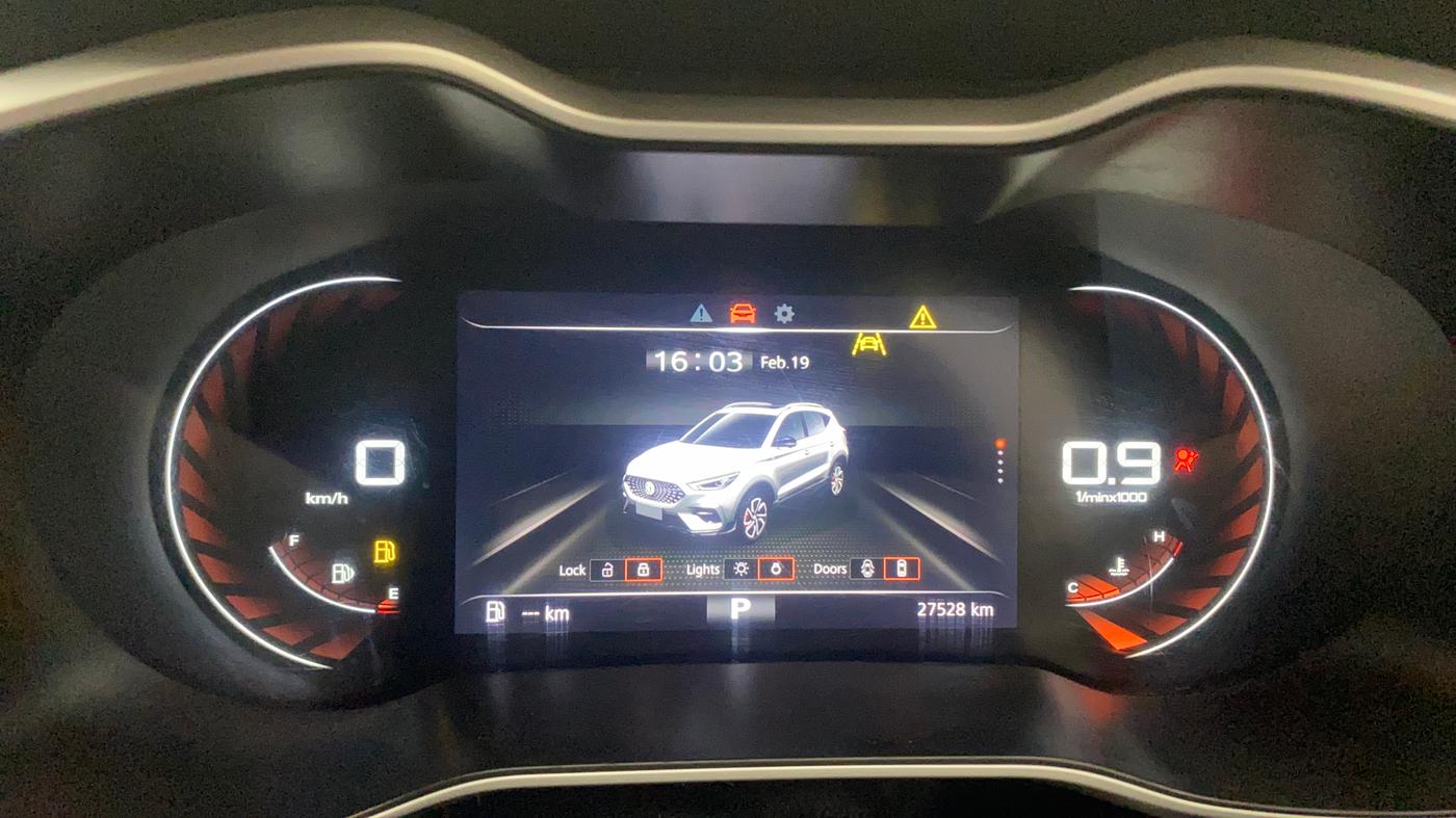 2021 MG ASTOR SAVVY 1.5 CVT S RED, Petrol, Automatic, 27,517 km, Odometer Image