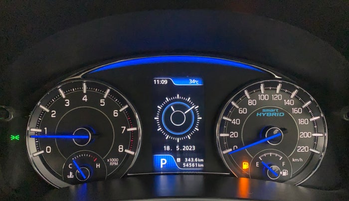 2019 Maruti Ciaz DELTA AT 1.5 SHVS PETROL, Petrol, Automatic, 55,076 km, Odometer Image