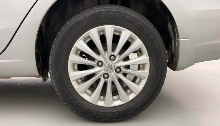 2019 Maruti Ciaz DELTA AT 1.5 SHVS PETROL, Petrol, Automatic, 55,076 km, Left Rear Wheel