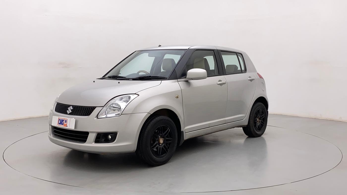 2010 Maruti Swift VXI, Petrol, Manual, 77,112 km, Left Front Diagonal