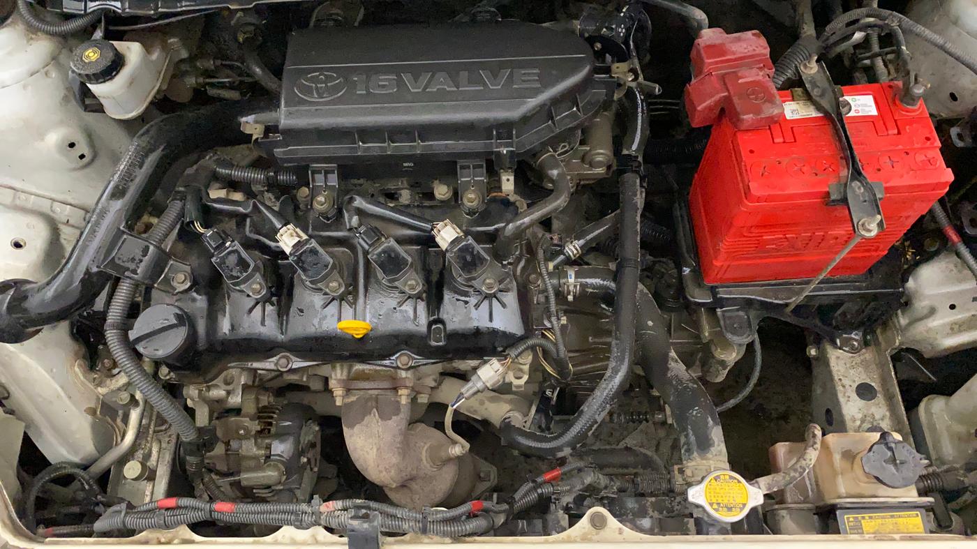2014 Toyota Etios G, Petrol, Manual, 59,548 km, Engine View