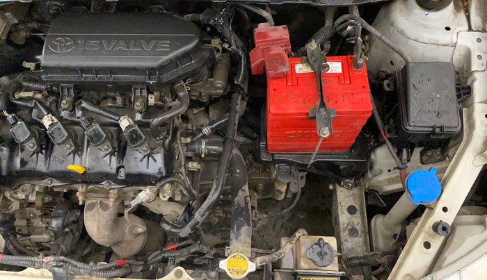 2014 Toyota Etios G, Petrol, Manual, 59,366 km, Engine View - Left