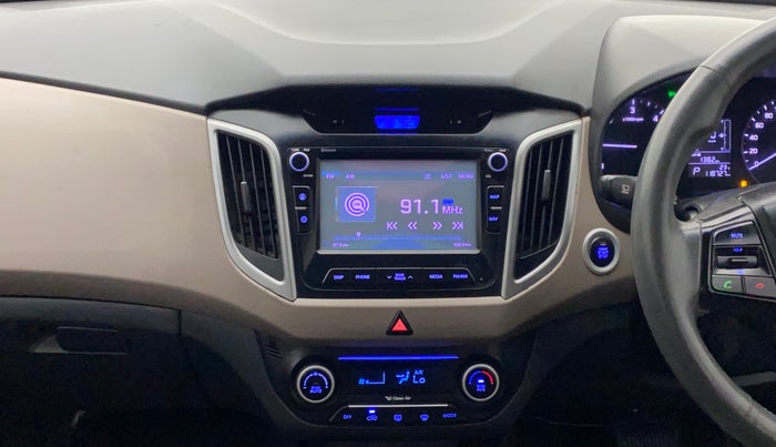 2016 Hyundai Creta SX PLUS AT 1.6 DIESEL, Diesel, Automatic, 1,18,727 km, Air Conditioner