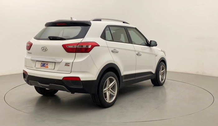 2016 Hyundai Creta SX PLUS AT 1.6 DIESEL, Diesel, Automatic, 1,18,727 km, Right Back Diagonal