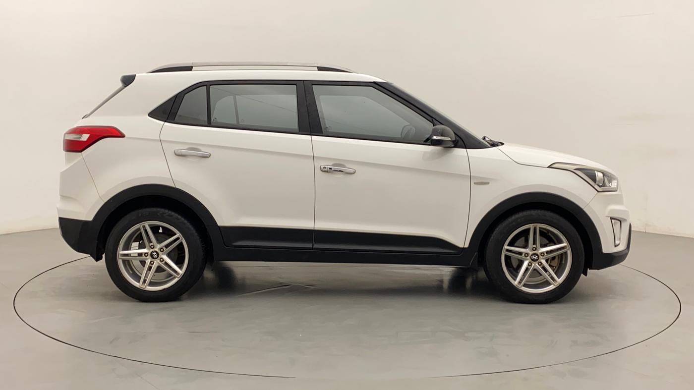 2016 Hyundai Creta SX PLUS AT 1.6 DIESEL, Diesel, Automatic, 1,18,727 km, Right Side View