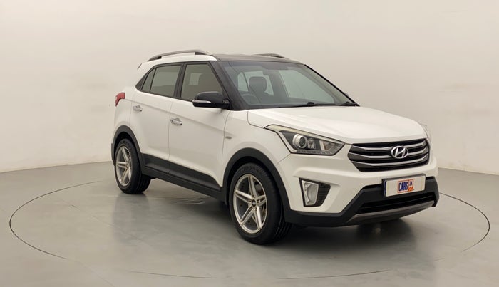 2016 Hyundai Creta SX PLUS AT 1.6 DIESEL, Diesel, Automatic, 1,18,727 km, Right Front Diagonal